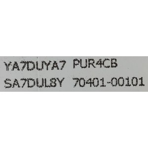 LEDS PARA TV INSIGNIA / NUMERO DE PARTE M08-DB18530-0501N-3644D / YA7DUYA7 PUR4VB / SA7DUL8Y / 70401-00101 / PANEL BOEI185WX1_M / MODELO NS-19D310NA19